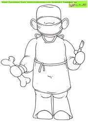 Surgeon Doodles Digital Stamp
