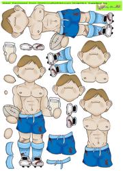 Rugby Hunk Doodles