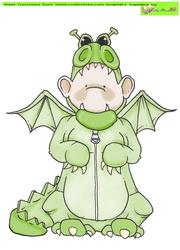 Dragon Doodles Large Image