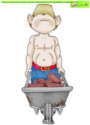 Builder with Barrow Doodles Large Image