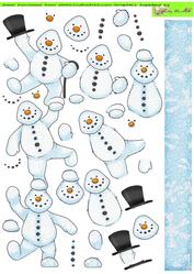 Snowman Tower Doodles