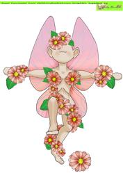 Flower Fairy Doodles Large Image
