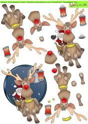 Rudolf Sleigh Doodles