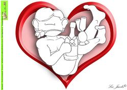 In Your Heart Doodles Digital Stamp