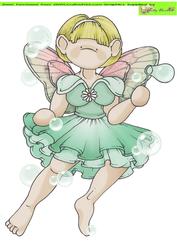 Bubble Fairy Doodles Large Image