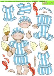 Bathing Belle Doodles