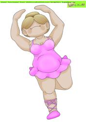 Plump Ballet Doodles Large Image