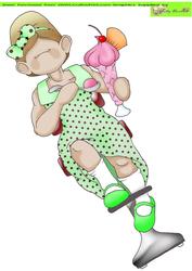 Knicker Bocker Glory Doodles Large Image