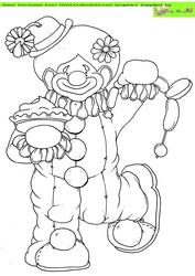 Custard Pie Doodles Digital Stamp