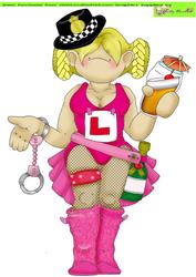 Hen Night Doodles Large Image