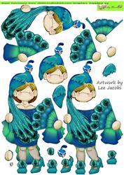 Peacock Doodles