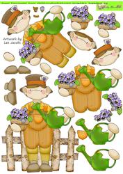 Pansy Gardener Doodles