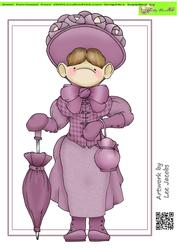Edwardian Lady Doodles Large Image