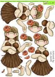 Hula Dancing Doodles