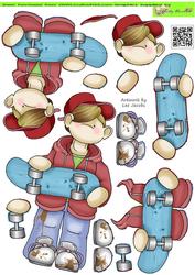 Skateboard Doodles