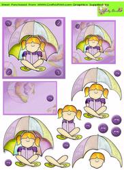 Rainy Doodles Step by Step