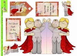 Dancing Doodles Quick Card and Tag