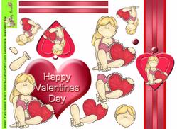 Valentines Doodles Step by Step