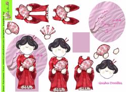 Geisha Doodles