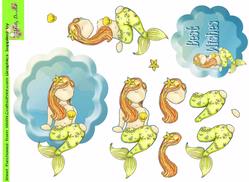 Mermaid Doodles
