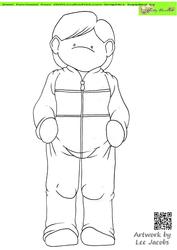 Onesie Doodles Digital Stamp