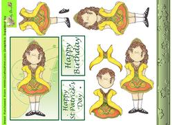 Irish Dancing Doodles Step by Step