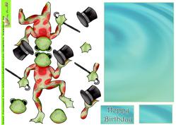 Hoppy Frog Doodles Step by Step