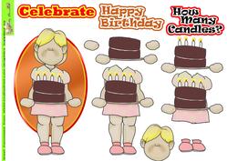 Birthday Cake Doodles