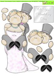 Large Wedding Lift Doodles