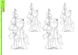 Foxglove Doodles Digi Stamp