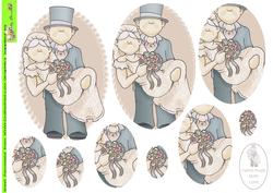 Just Married Doodles Pyramage