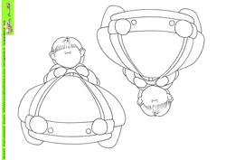Boy Racer Doodles Digital Stamp