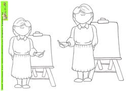 Teacher Doodles Digital Stamp