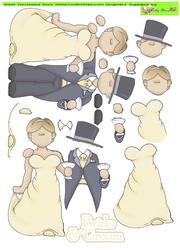 Weddiing Toast Doodles