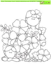 Poached Egg Doodles Digital Stamp