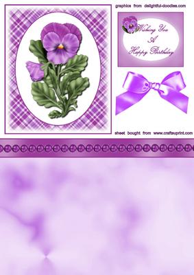 Pansy Topper