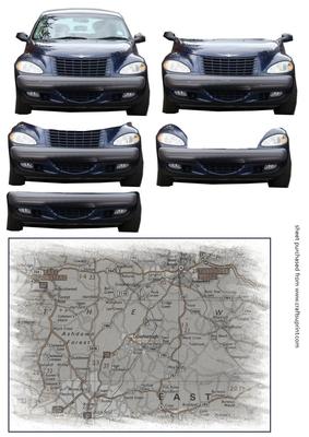Dark Blue Car