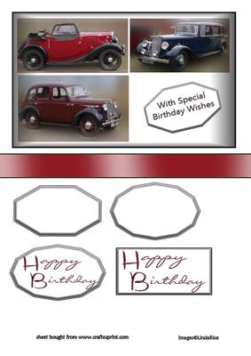 Vintage Car Topper