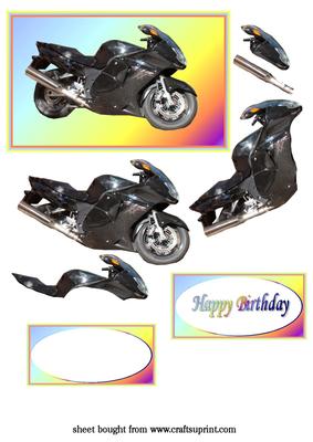 Motorbike Step-by-step