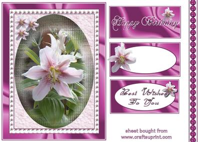 Lily Card Front