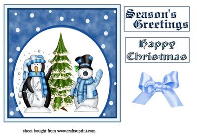 Snowman & Penguin Friends