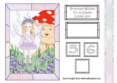 Fairy and Mushroom