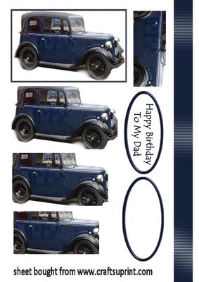 Blue Car Pyramid