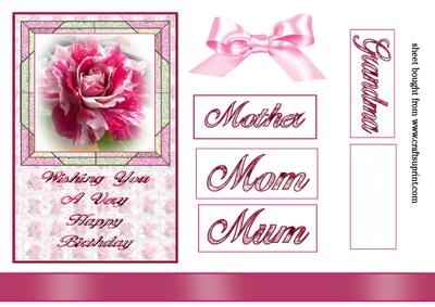 Floral Quick Card