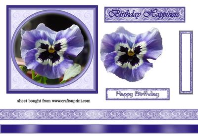 Pansy Topper