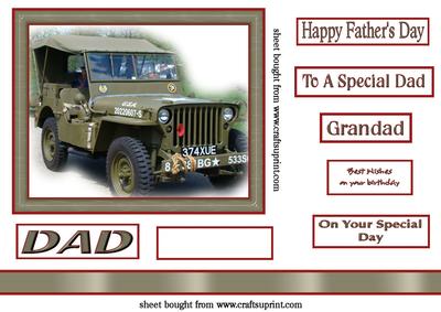 American Army Jeep Topper