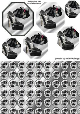 Black Shoe & Bag Step-by-step