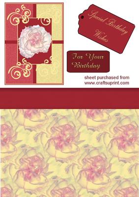 For Your Birthday Red & Cream