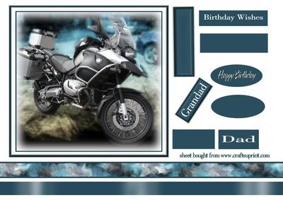 Motor Bike Topper