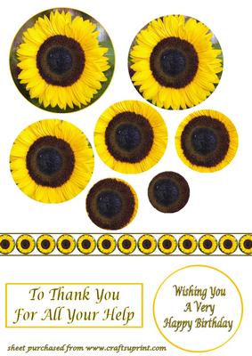 Sunflower Pyramid